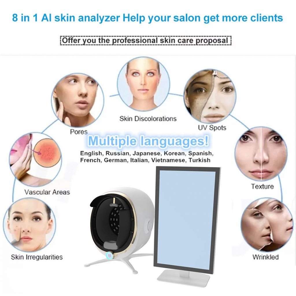 Professional Skin Analyzer Functional Aesthetics Naila Goldenberg